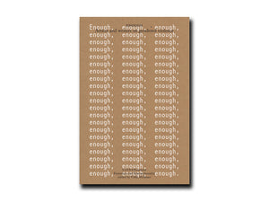 Enough: Artists and writers on gendered violence