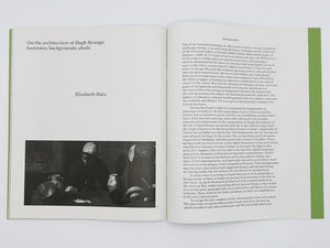 Hugh Strange, Max Creasy & Elizabeth Hatz – Footnotes, backgrounds, sheds
