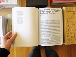 Ludwig Grote and the Bauhaus Idea: The Bauhaus Reception in West Germany