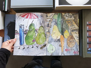 Amelie von Wulffen – Some Watercolors