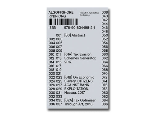 ALGOFFSHORE: The Art of Automating Tax Evasion