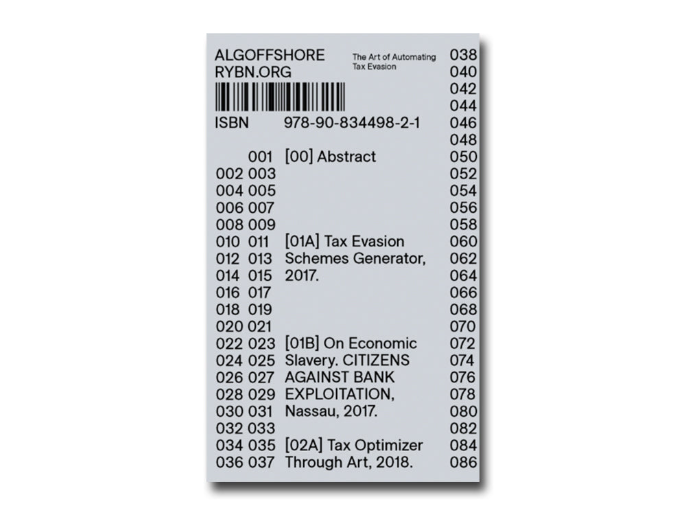 ALGOFFSHORE: The Art of Automating Tax Evasion