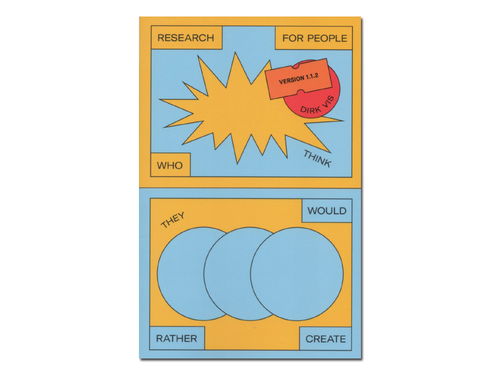 Dirk Vis – Research For People Who (Think They) Would Rather Create