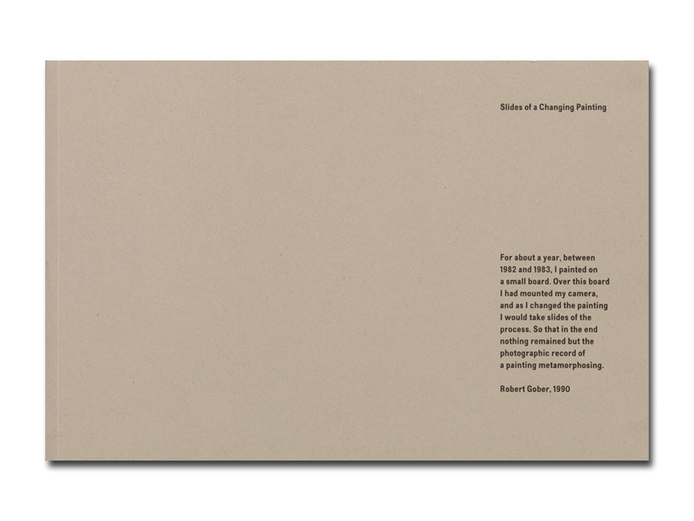 Robert Gober – Slides of a Changing Painting